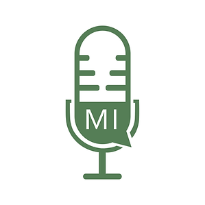 MI Diaries logo: a green microphone with a speech bubble reading MI